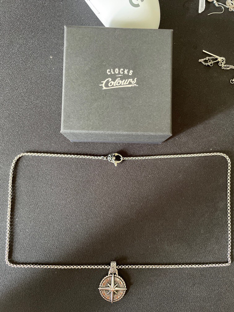 Clocks and Colours North Star Necklace, Men's Fashion, Watches