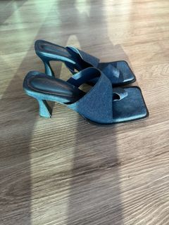 Cloxvox denim heels