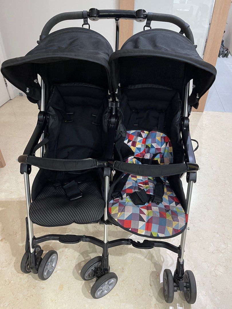 Combi twin stroller, Babies & Kids, Going Out, Strollers on Carousell
