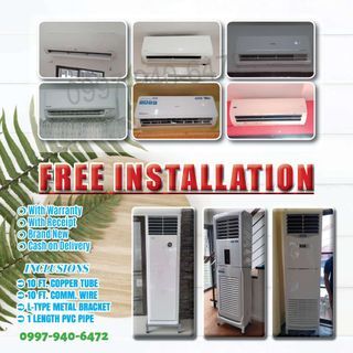 ☑️COMFORT HOME BRANDNEW AIR CONDITIONER INVERTER SPLIT TYPE