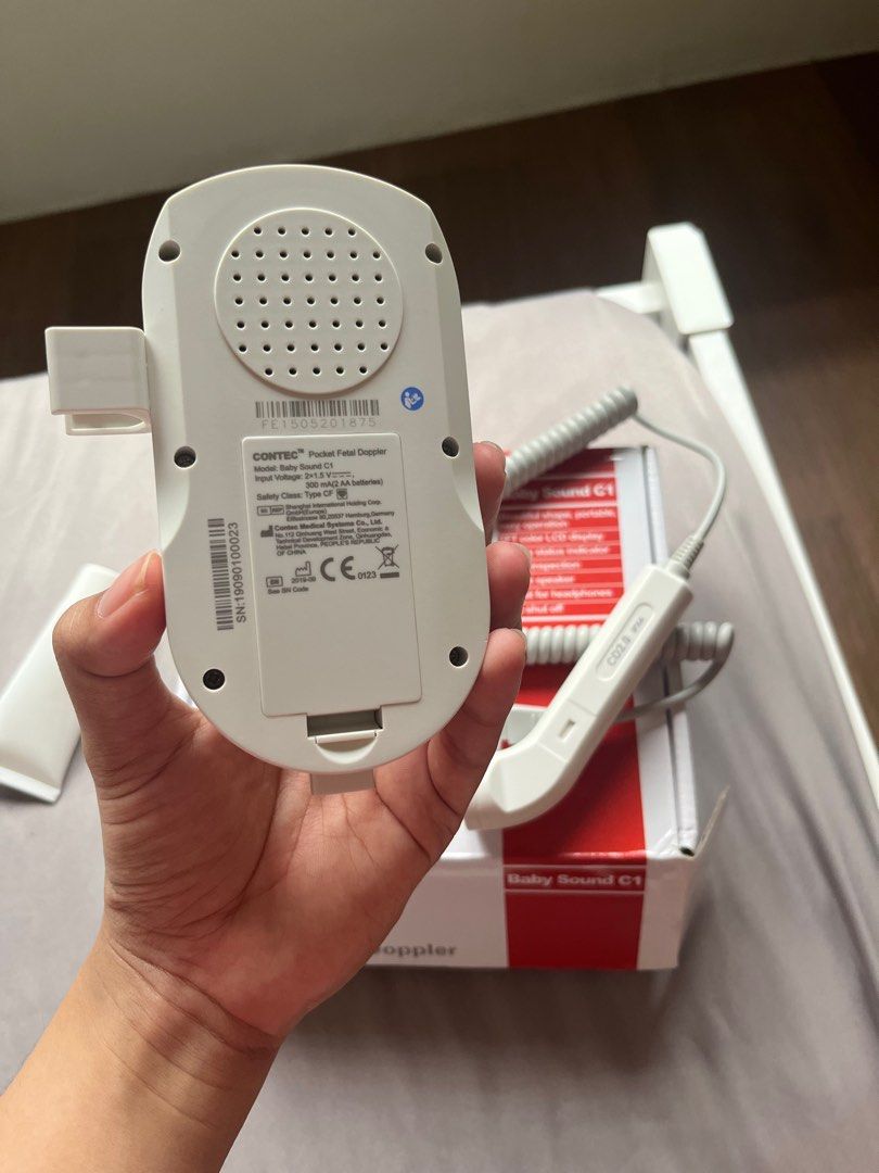 Contec Fetal Doppler Baby Sound C1, Babies & Kids, Maternity Care on ...