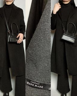 Continuation of black wool coats later ..