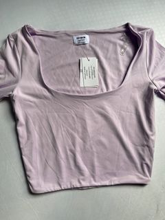 Cotton On Sculpted Scoop Neck Long Sleeve Top
