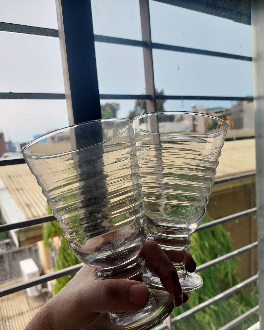 Crate and Barrel Goblets (Category: Dinnerware & Cutlery) located in San Juan City. Submitted by kame_house (Listing ID 1235652348, Image 1). Description: 700 each 4pcs on hand.