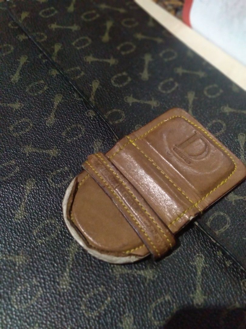 D Collection Vintage Leather Bag for DocumentS, Luxury, Bags & Wallets ...