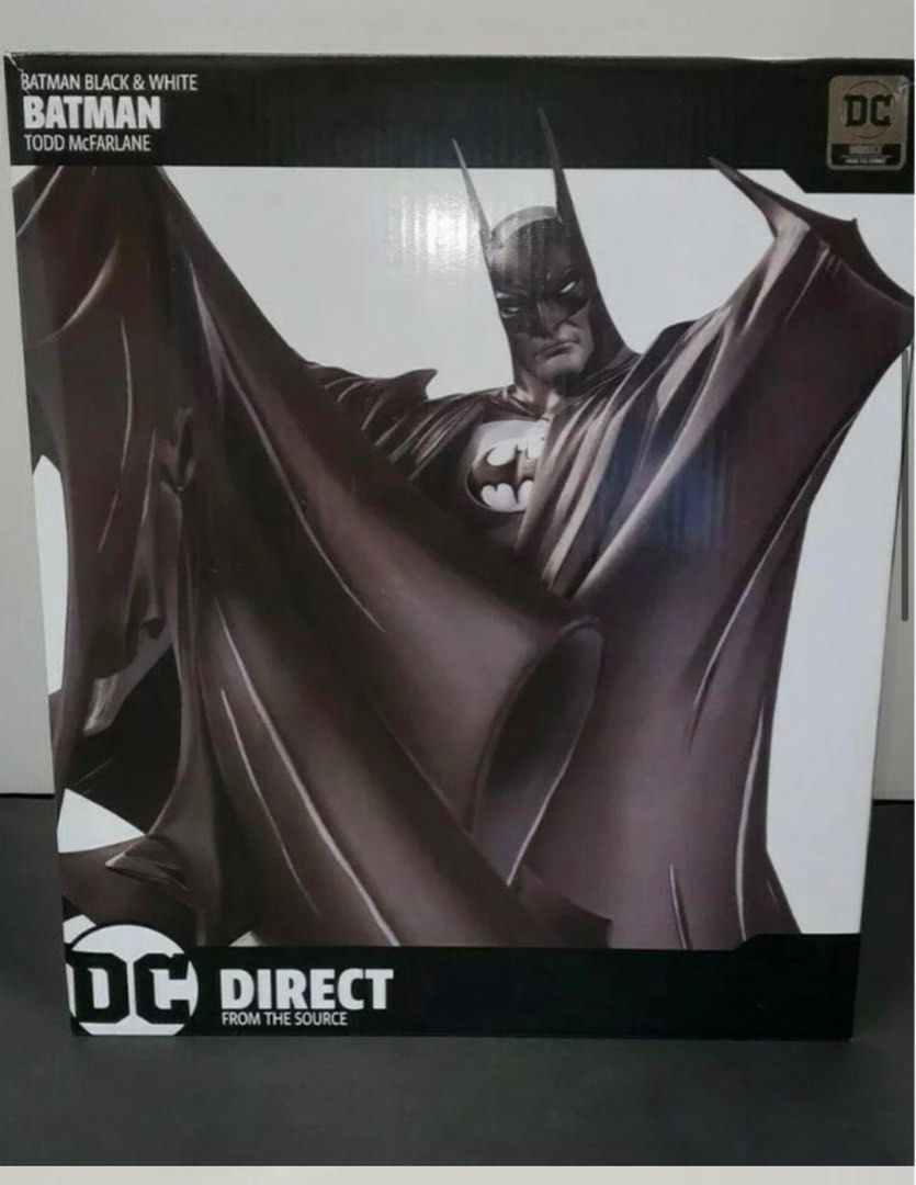 Batman black & white batman by todd mcfarlane deluxe statue Clearance