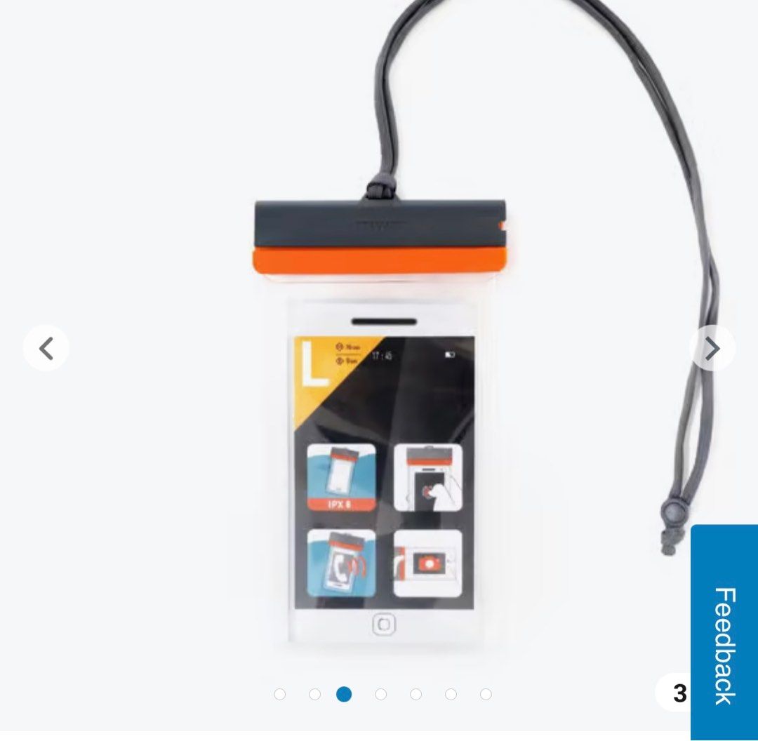 Decathlon Waterproof phone pouch large ipx8, Mobile Phones & Gadgets