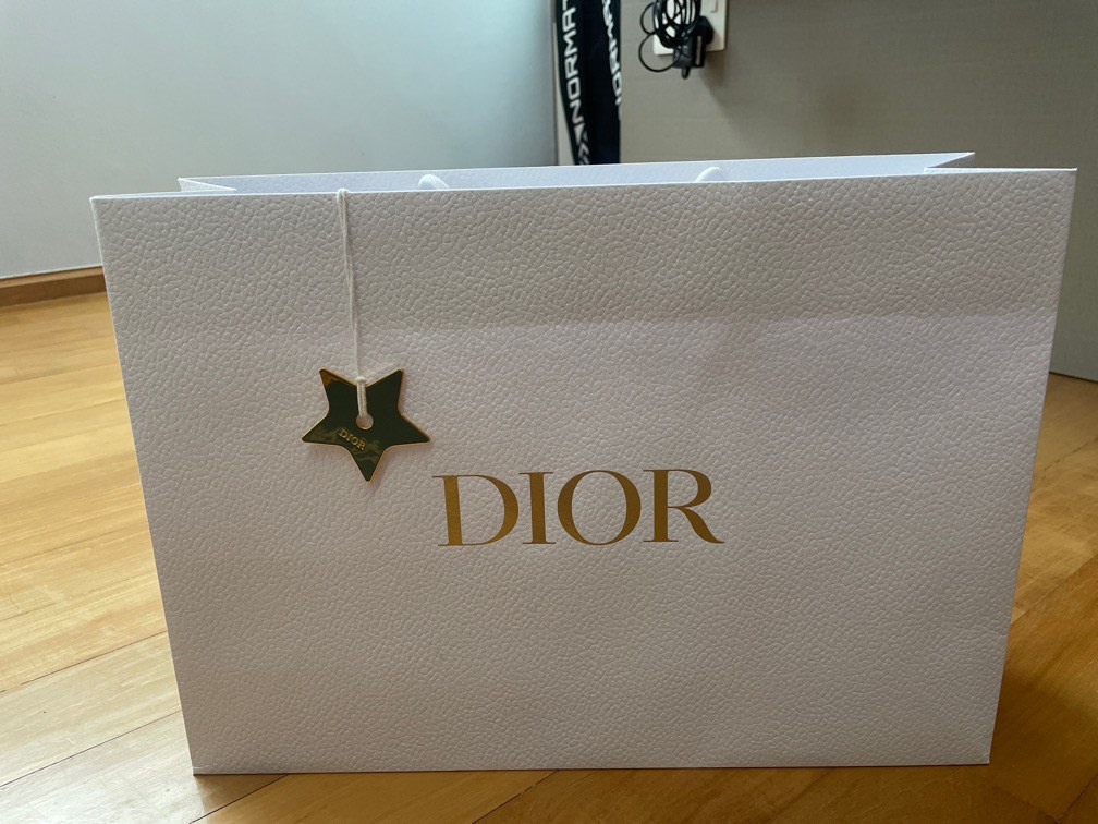 Dior paper bag, Luxury, Bags & Wallets on Carousell