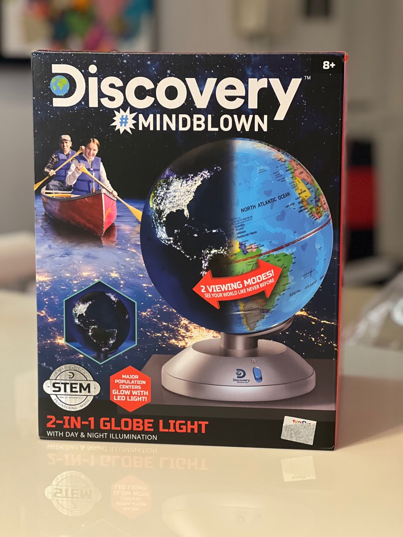 Discovery 2 In 1 Globe Light Discovery 2-in-1 Globe Light on Carousell