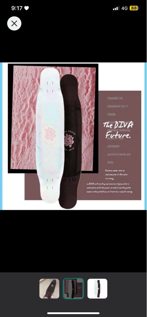Diva longboard sales