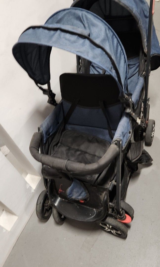 Childcare two up deals tandem pram