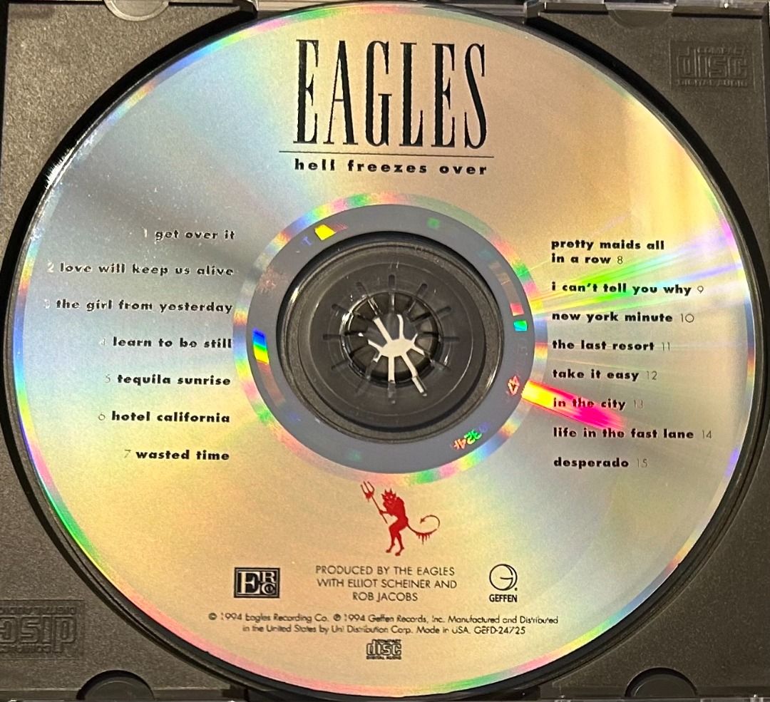 未開封] Eagles / Hell Freezes Over 180g2LP 世界どこでも無料発送 本