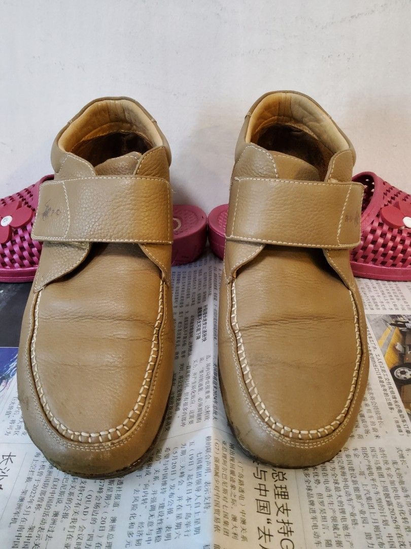 ECCO leather shoes , light brown, Women's Fashion, Footwear, Loafers on ...