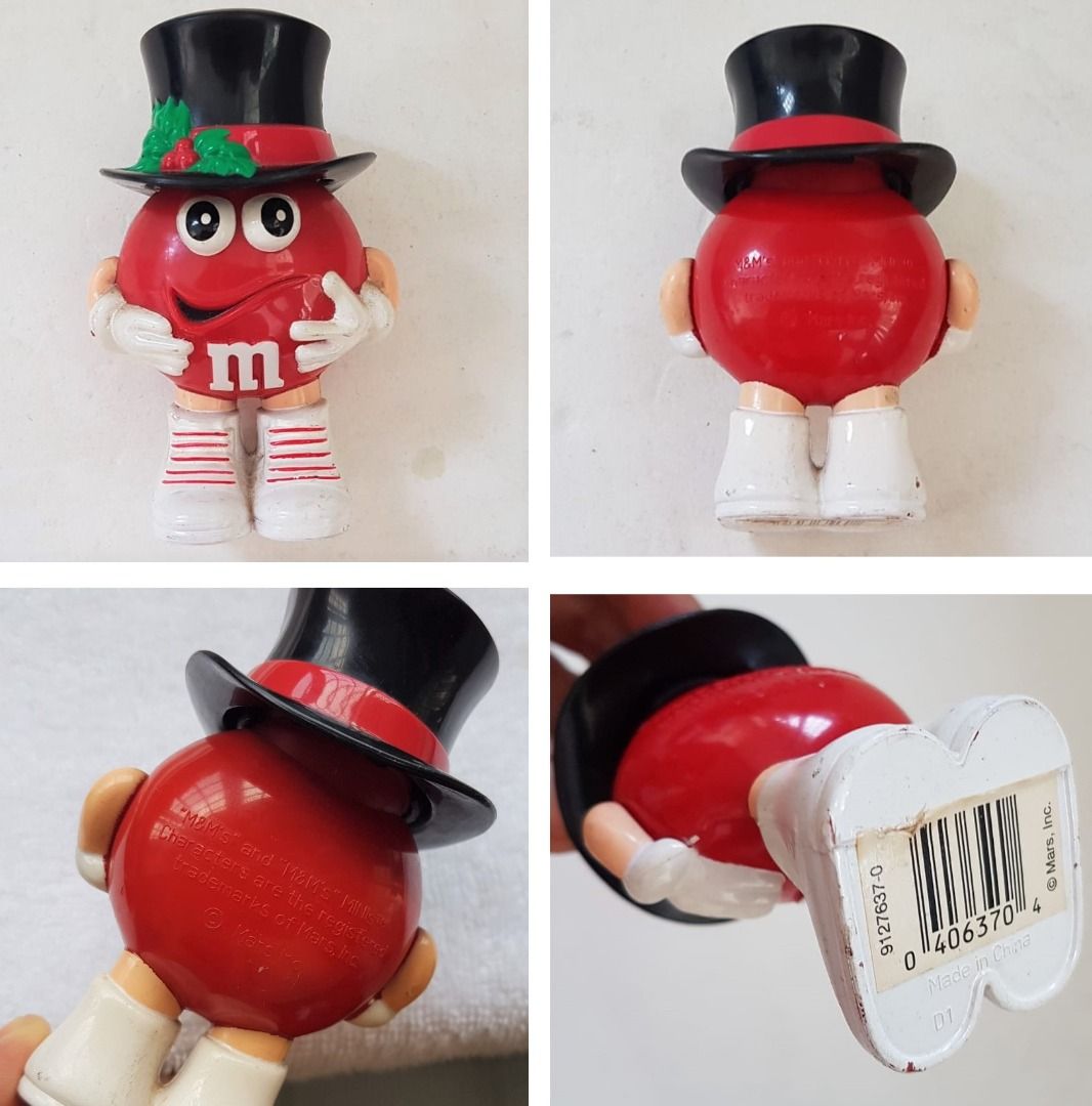 Vintage Red M&ms Toy Character. 