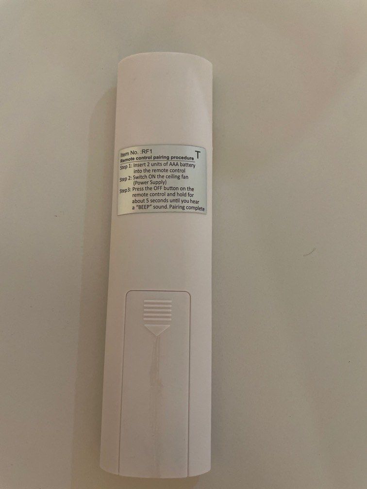 Fanz / Rubine ceiling fan & light remote control, TV & Home Appliances, Other Home Appliances on