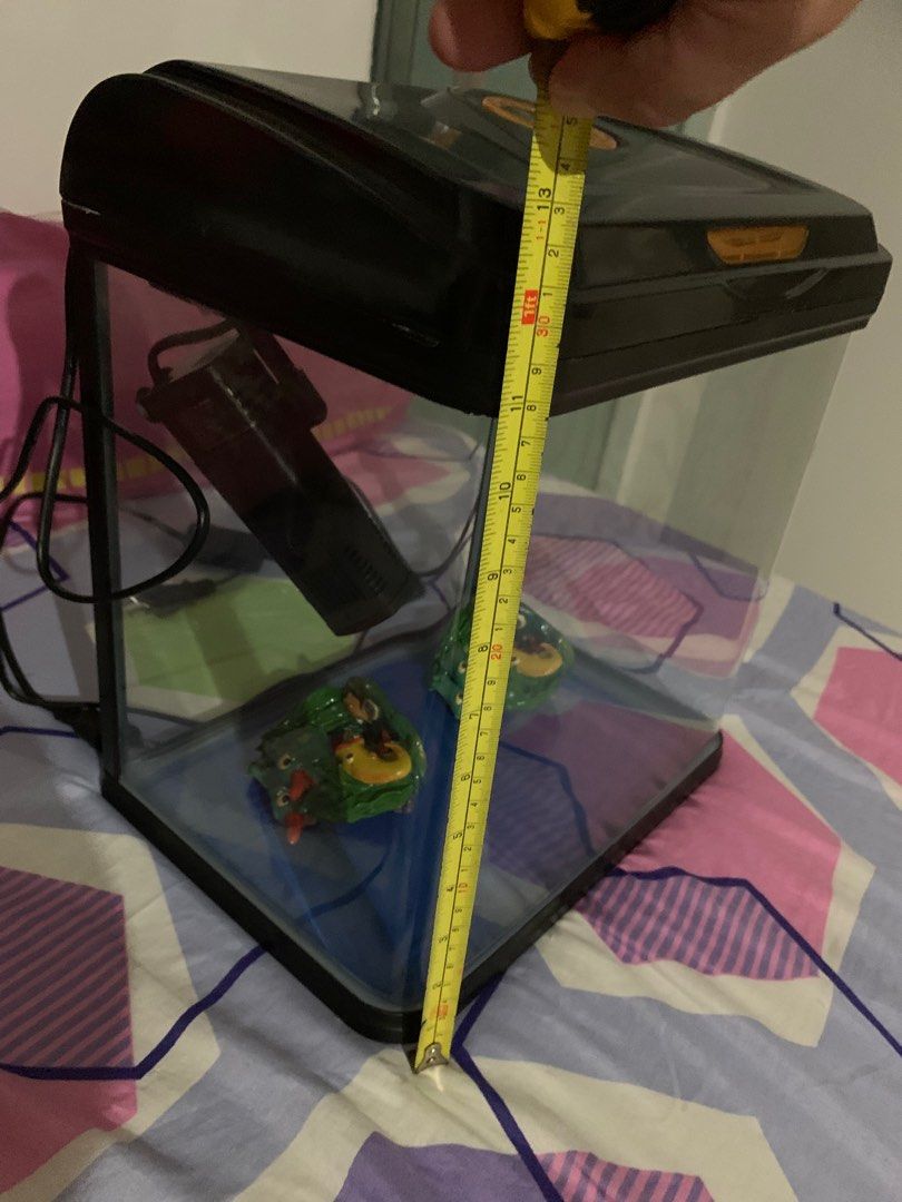 Fish Aquarium - 12” (1 sqft), Pet Supplies, Homes & Other Pet ...