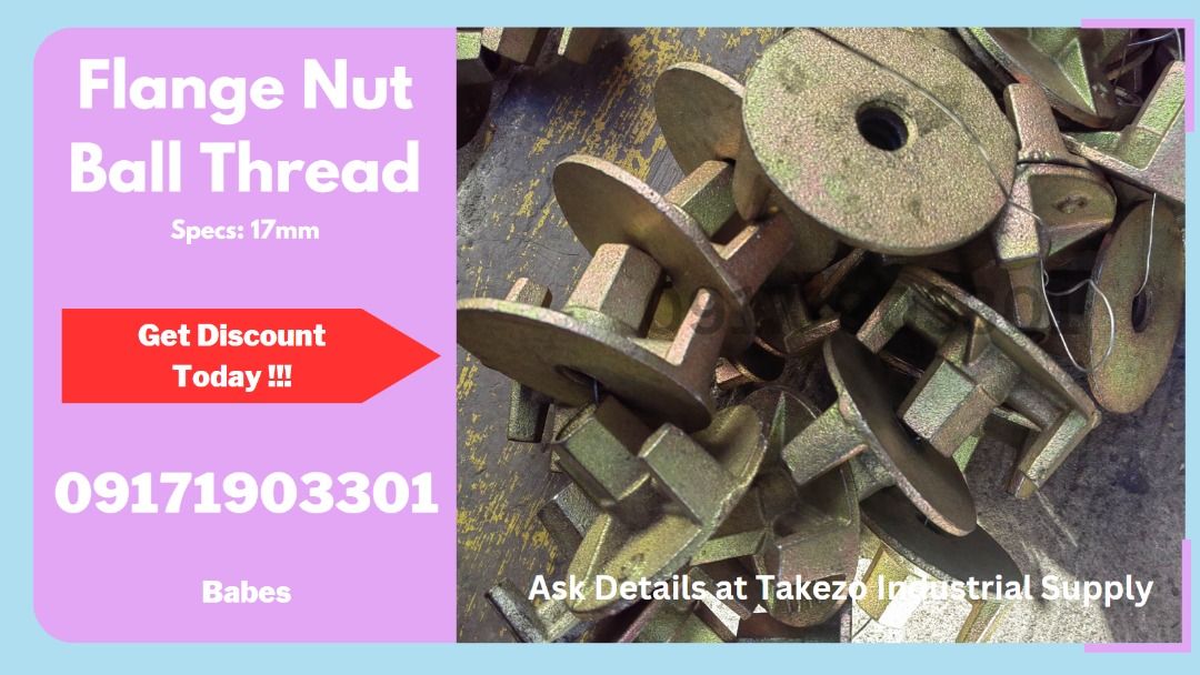 Flange Nut Ball Thread on Carousell