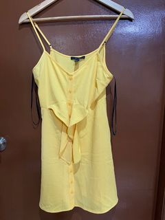 Forever 21 Yellow Small Dress