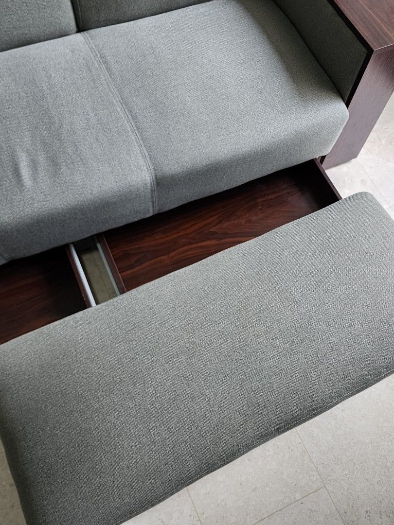 FortyTwo 3seater Sofa Bed, Furniture & Home Living, Furniture, Sofas