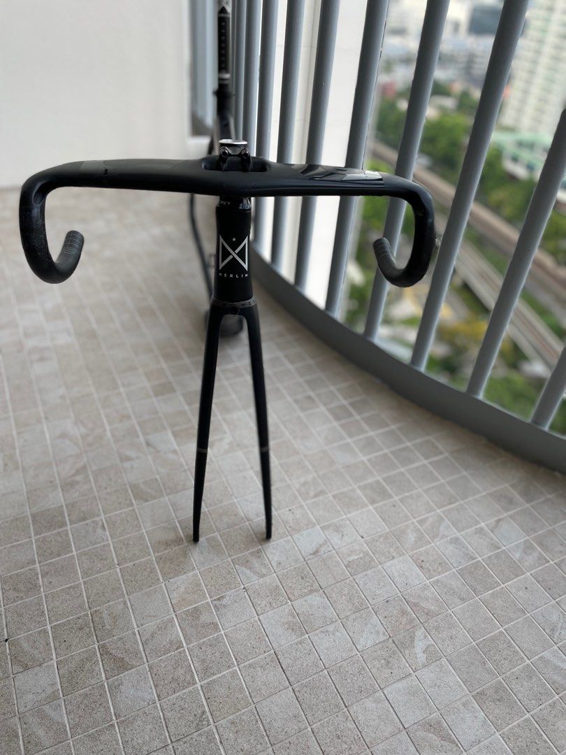 frameset handle bar Merlin Nitro Aero 47cm