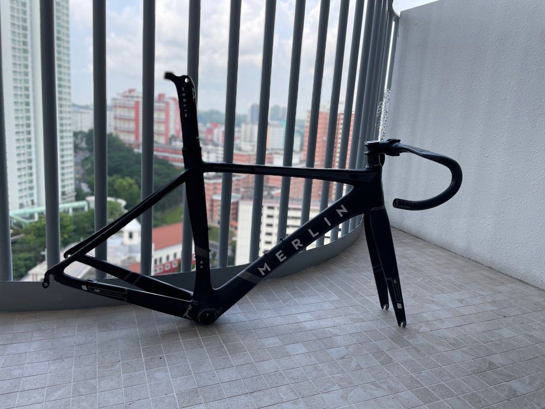frameset handle bar Merlin Nitro Aero 47cm