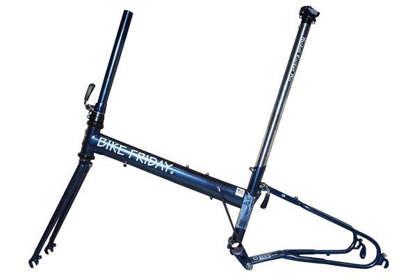 Frameset only) Bike Friday Pocket Rocket Pro (L/Xl) - Dark Grey 