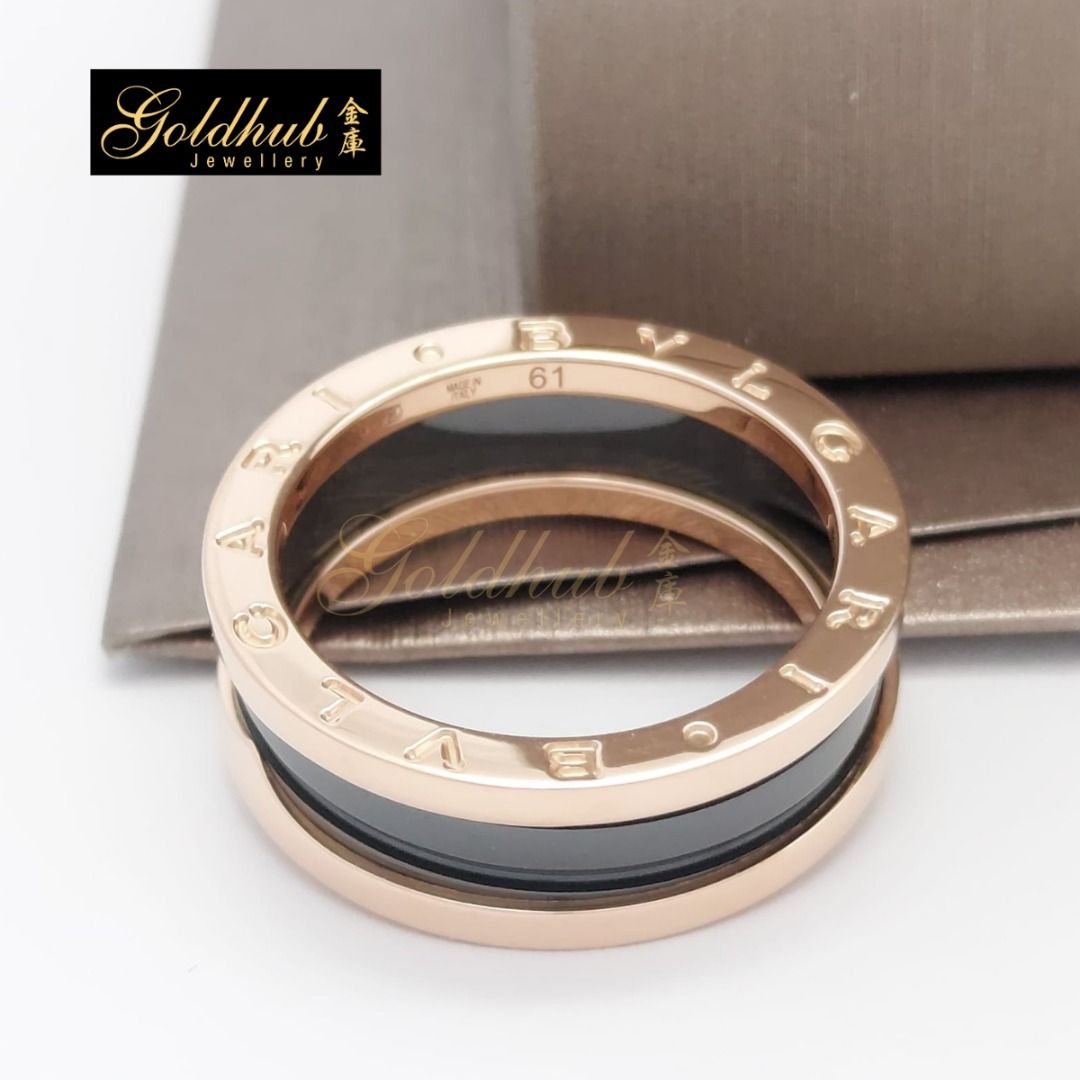 Bvlgari 2024 black ring