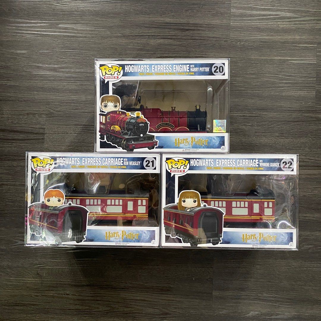 POP! Rides Harry Potter: Hogwarts Express Carriage com Ron Weasley - Funko