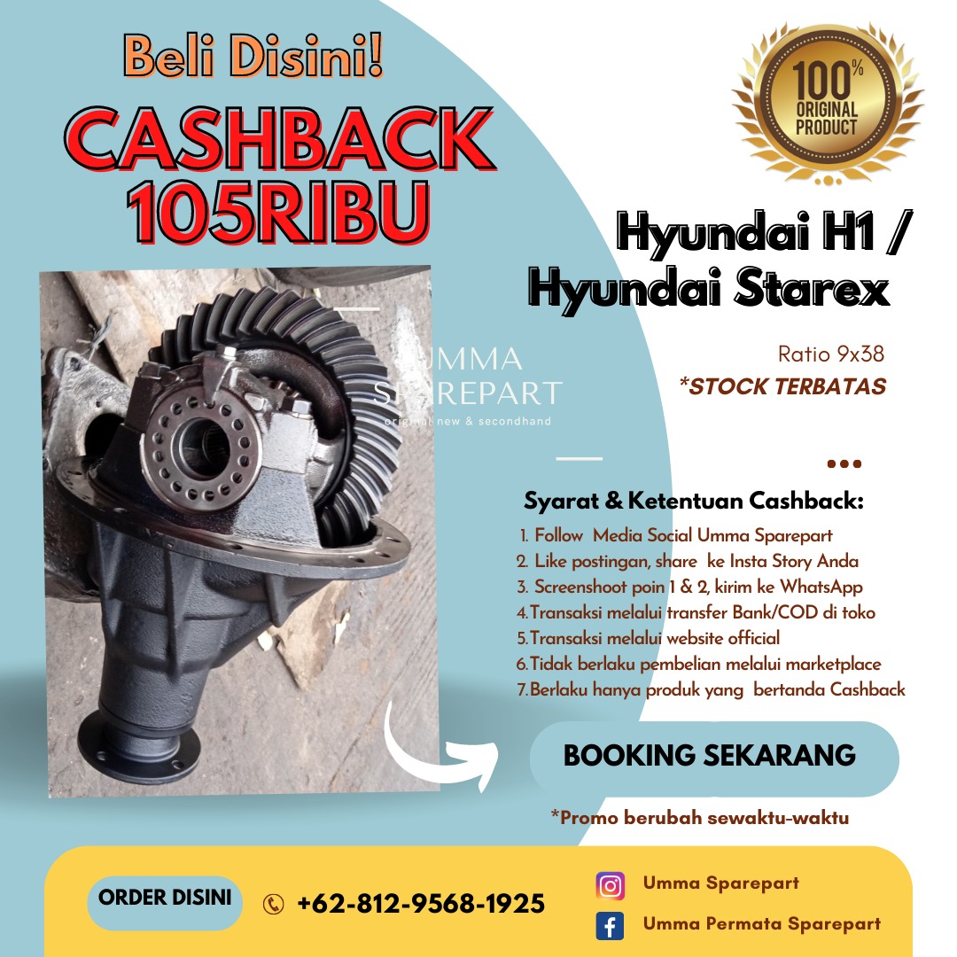 Gardan Hyundai H1 / Starex Gigi 9x38 Original on Carousell