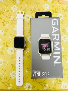 Garmin 最有型venuSQ極致白腕錶