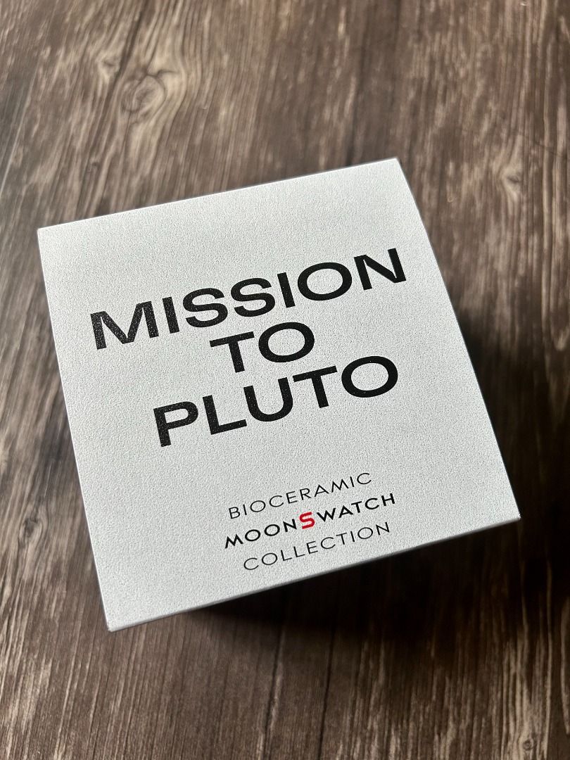 Authentic Omega x Swatch Moonswatch Collection Mission on PLUTO