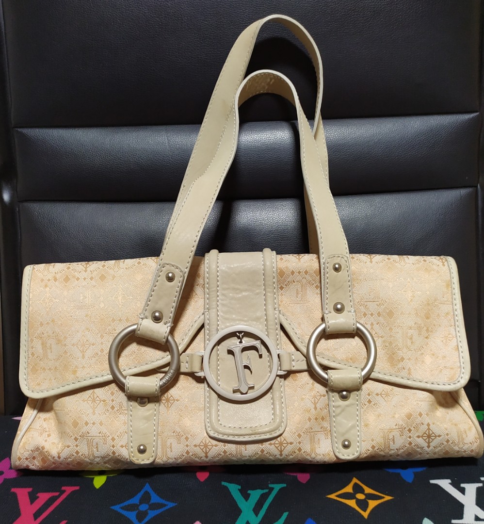 Gianfranco Ferre Shoulder Bag, Luxury, Bags & Wallets on Carousell
