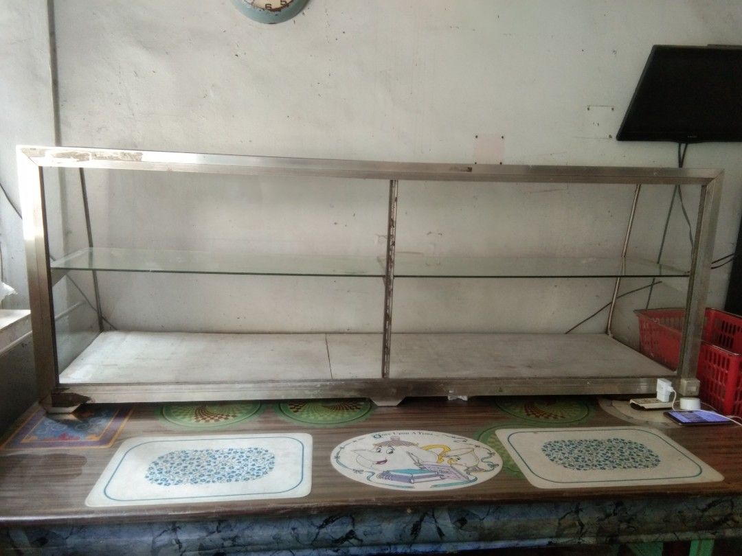 Glass Stante, sari sari store stante business shelves on Carousell
