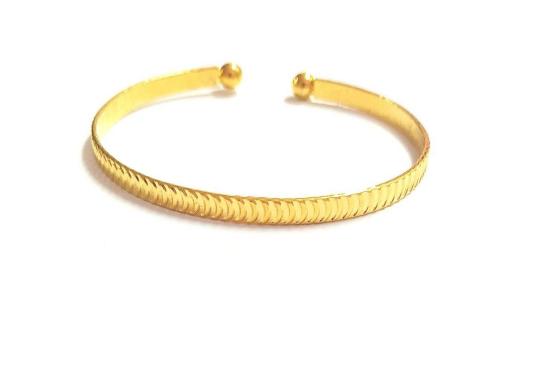 Gold 2024 plated cuff