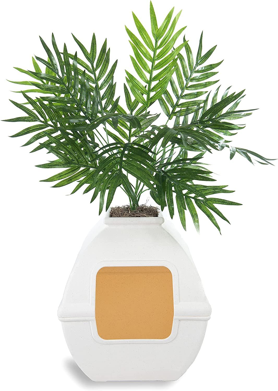 Good Pet Stuff The Courtyard Hidden Litter Box Artificial Plants