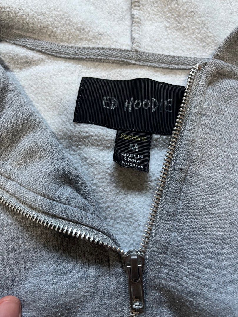 Grey Zip Up Jacket, Men's Fashion, Coats, Jackets and Outerwear on