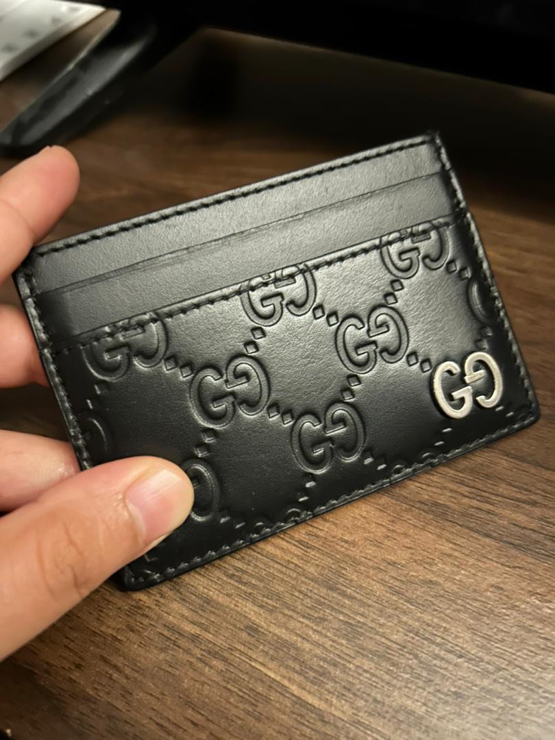 Gucci Card Holder, Men's Fashion, Watches & Accessories, Wallets & Card