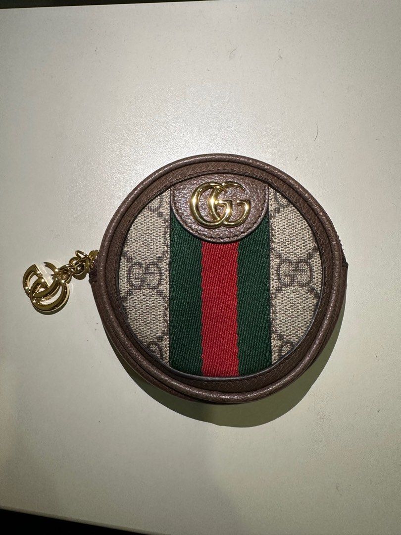 Gucci Round Coin purse Ophidia GG Luxury Bags Wallets on Carousell