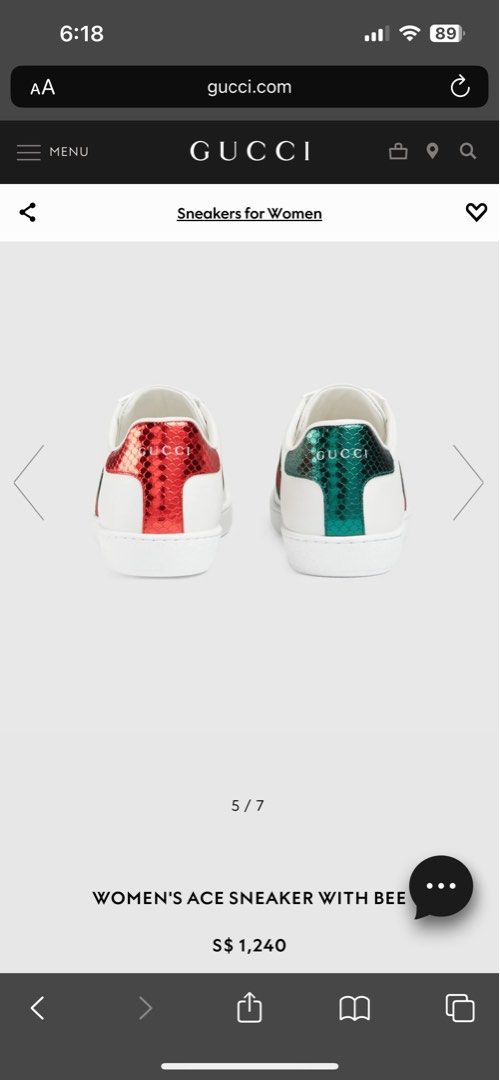 Gucci shoes cheap women bee