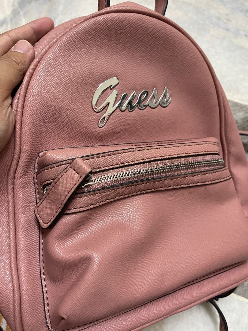 Guess Backpack, Luxury, Bags & Wallets on Carousell