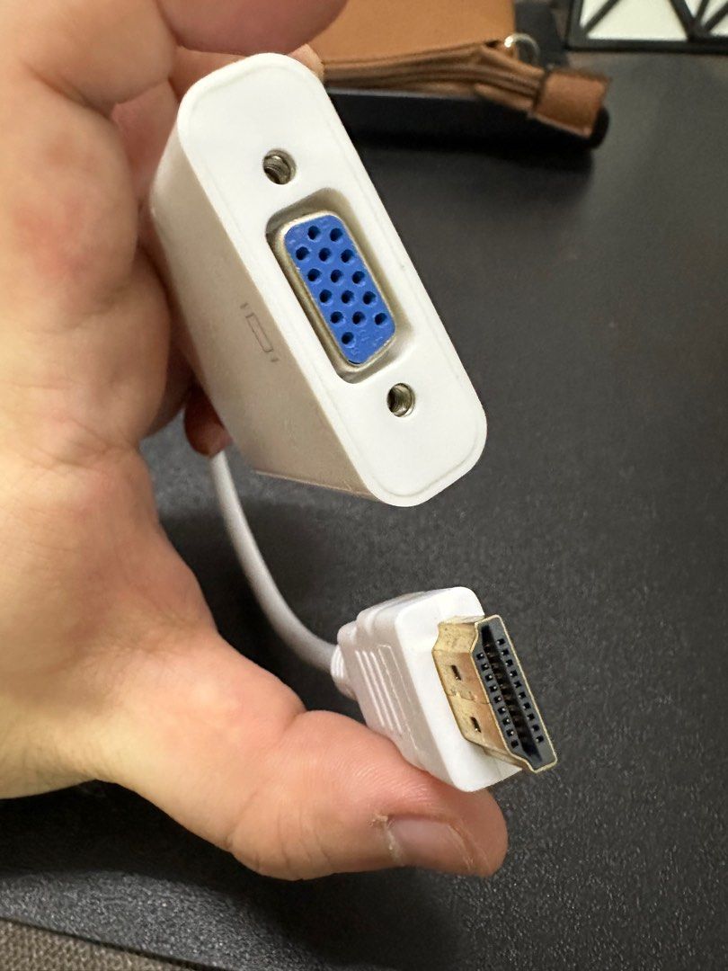 HDMI To VGA cable, Computers & Tech, Parts & Accessories, Cables