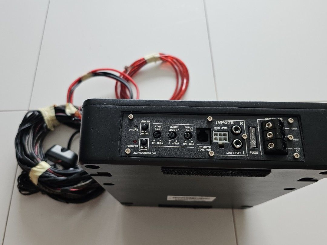 Head unit n subwoofer., Car Accessories, Accessories on Carousell