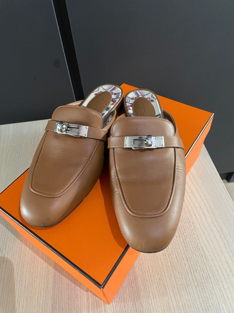Hermes flats Luxury Sneakers Footwear on Carousell