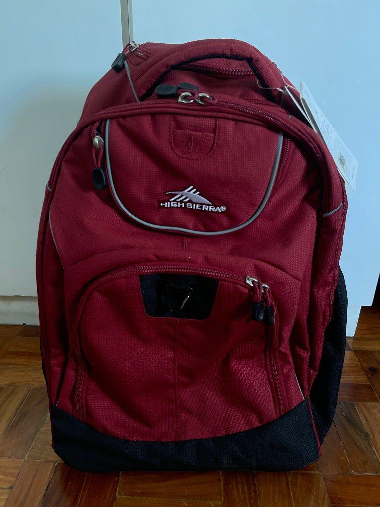 High Sierra backpack/roller bag on Carousell