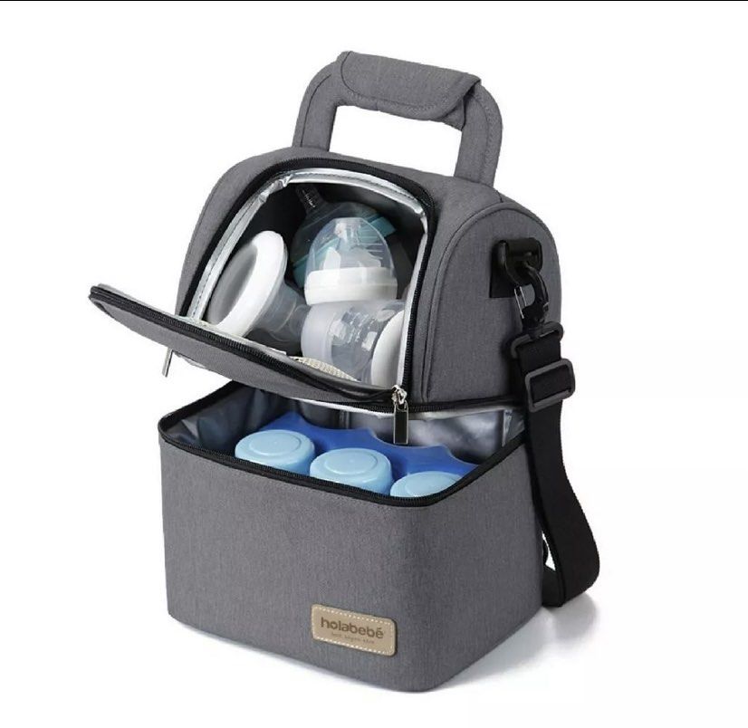 Freezer bag store for breast milk