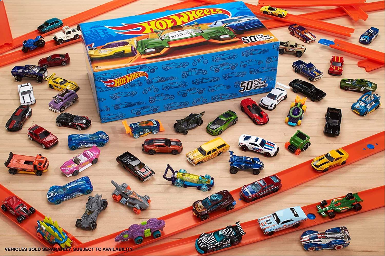 Hot Wheels Car Case Pack 50 Pieces