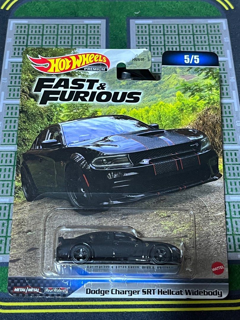Hot Wheels Fast & Furious Dodge Charger Hellcat Widebody - 1:64 Scale Die-Cast Car - View #10
