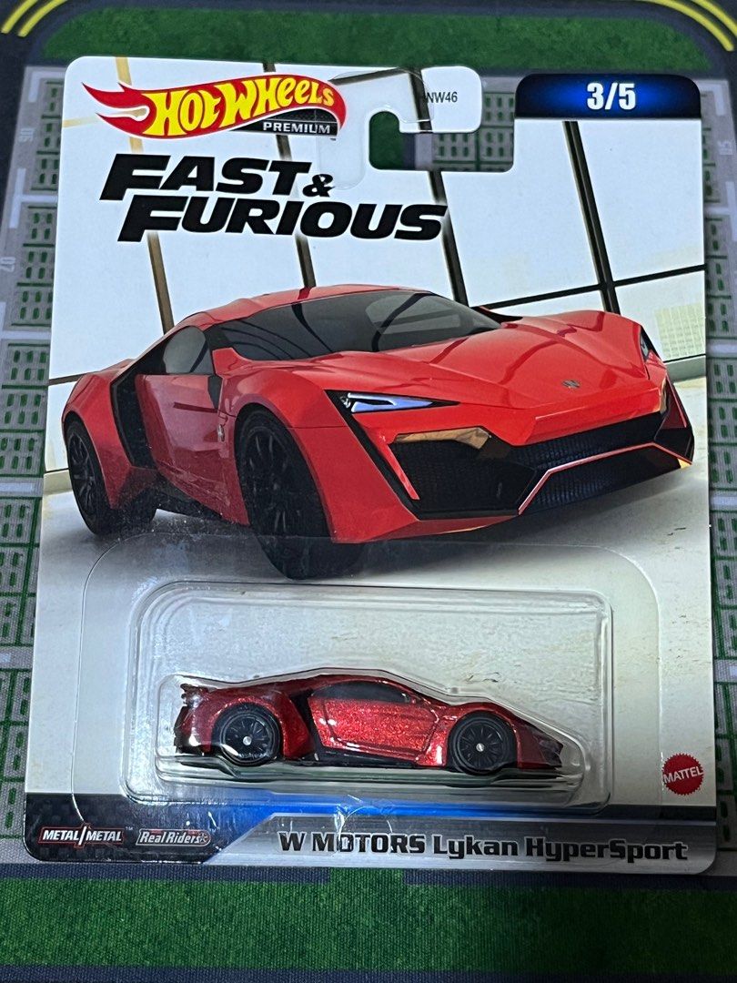 Hot wheels top lykan hypersport