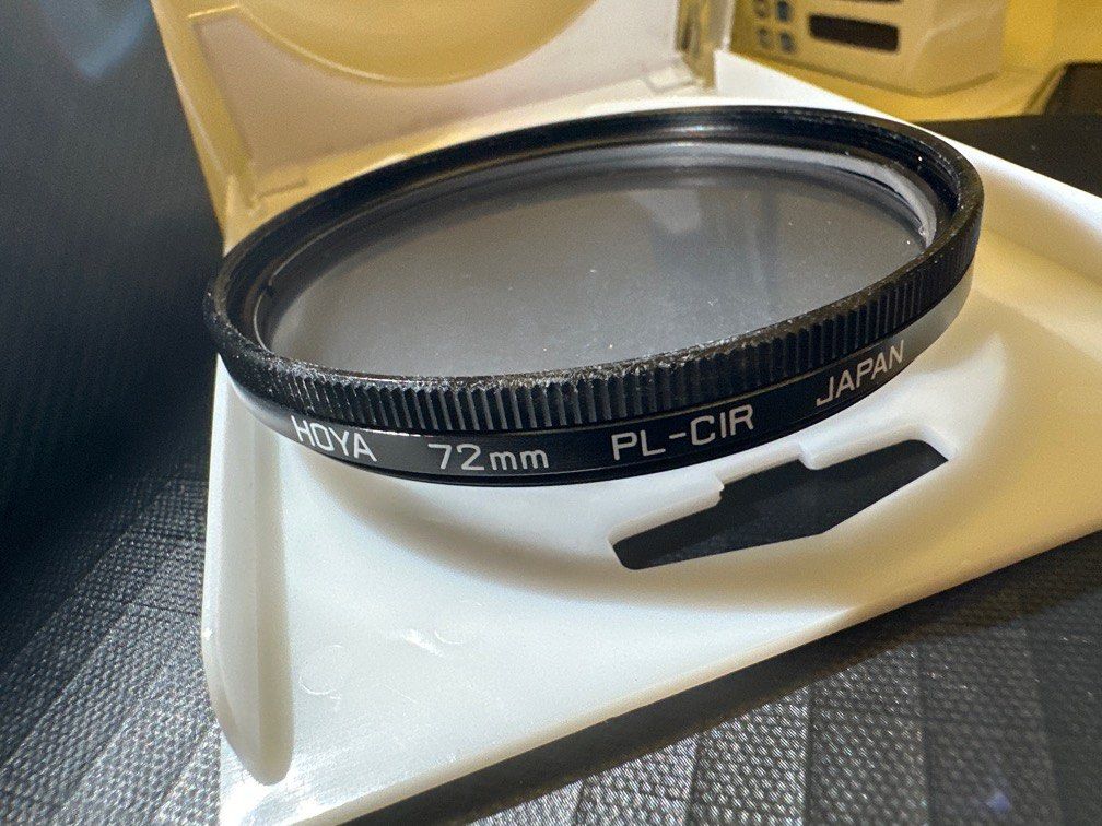 Filtre Polarisant Hoya PL-CIR 72mm – Neuf, Ouvert Jamais Utilisé (boîte Incluse)