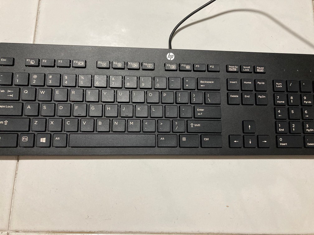 Hp Keybort HP Keyboard, Computers & Tech, Parts & Accessories, Computer Keyboard ...